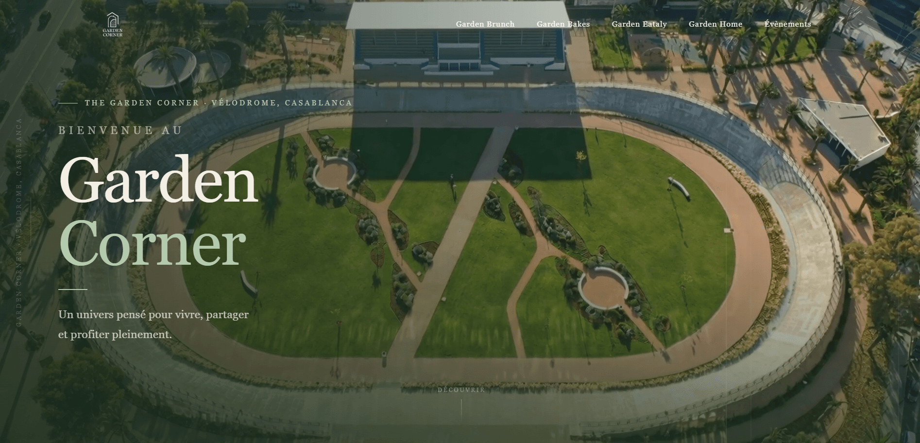 Garden Corner — site web conçu et développé par Mouhcine Zhirou, développeur web full stack freelance